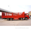 Camión de celosía de camión de carga Dongfeng 8x4
